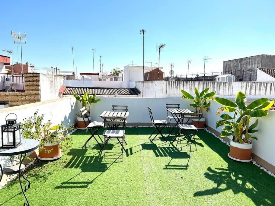 Hispalis Rooftop Alameda Hercules Sevilha Exterior foto